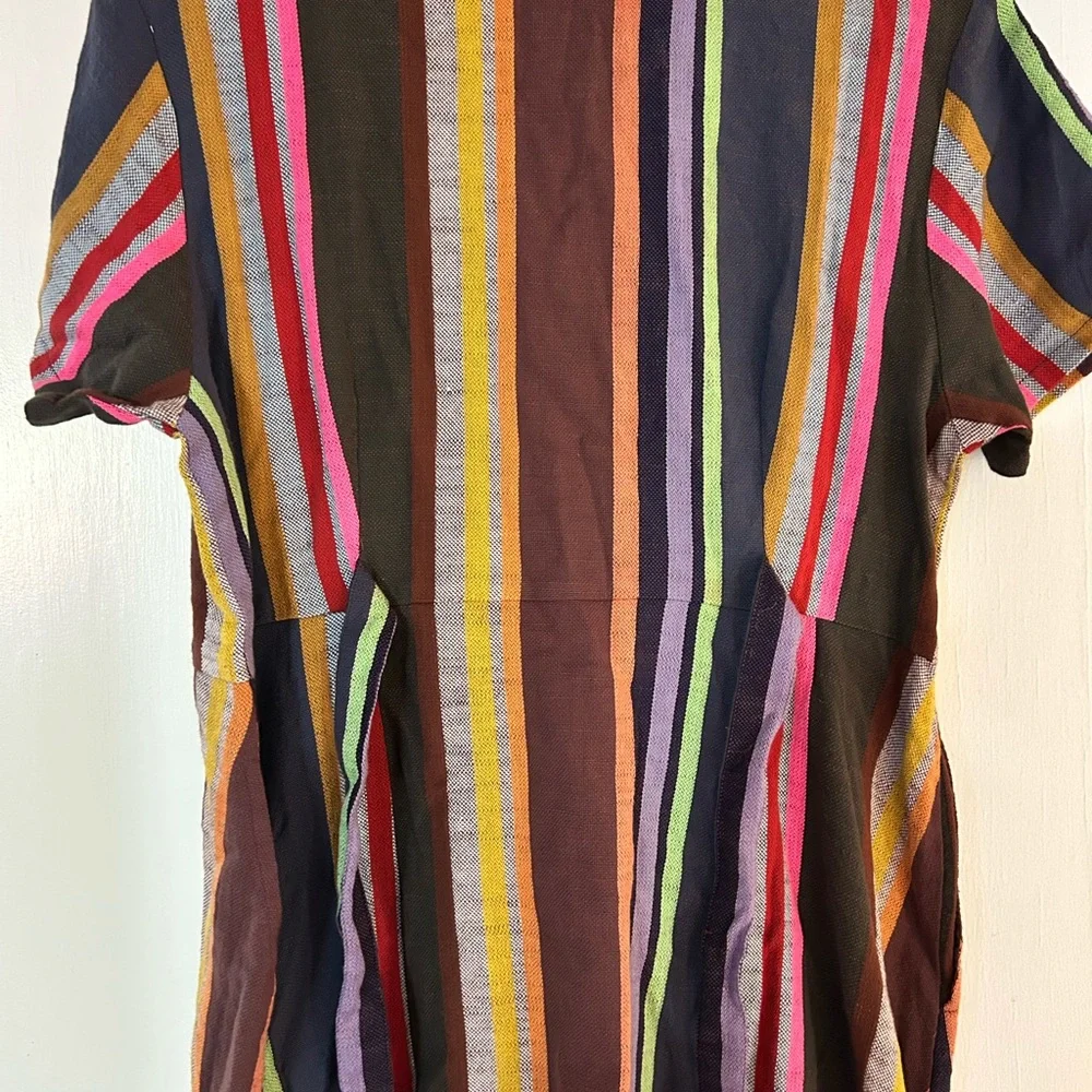 NWT Ace & Jig Greta Dress Mid Button-Down Dress - Picture 5 of 10